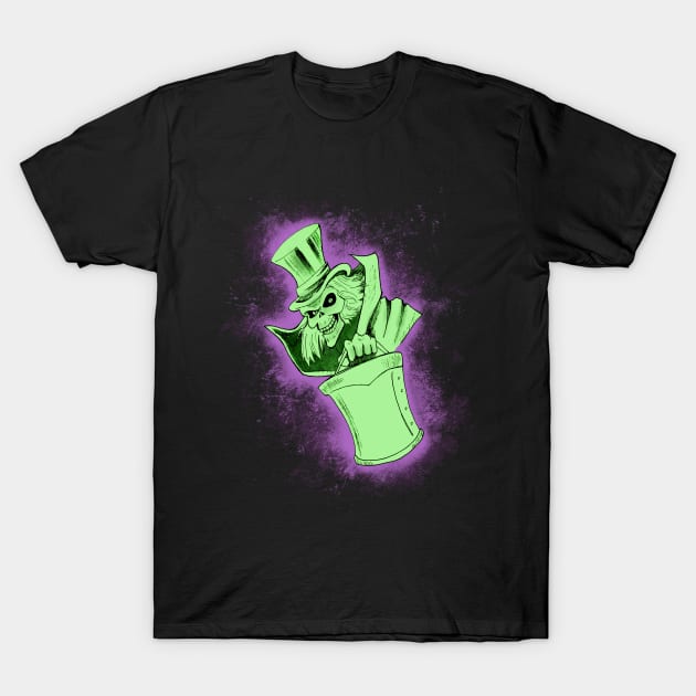 Hatbox Ghost T-Shirt by Wingedwarrior